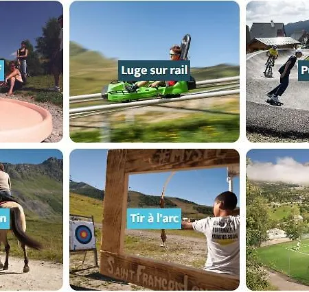 6 A 8pers Pied Des Pistes, Piscine Et Vue * סן-פרנסואה-לונשאמפ