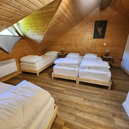 6 A 8pers Pied Des Pistes, Piscine Et Vue בקתה סן-פרנסואה-לונשאמפ