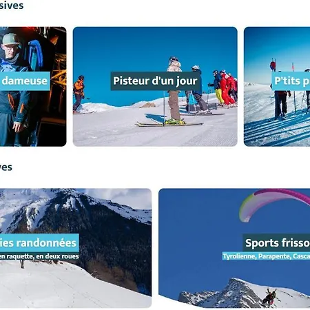 6 A 8pers Pied Des Pistes, Piscine Et Vue *